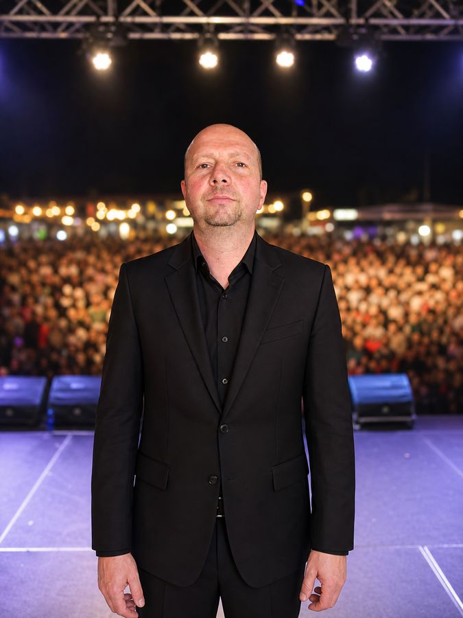 Integrante traje negro
